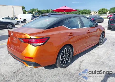 2025 Nissan Sentra Sr from USA, damaged, VIN 3N1AB8DV8SY283116